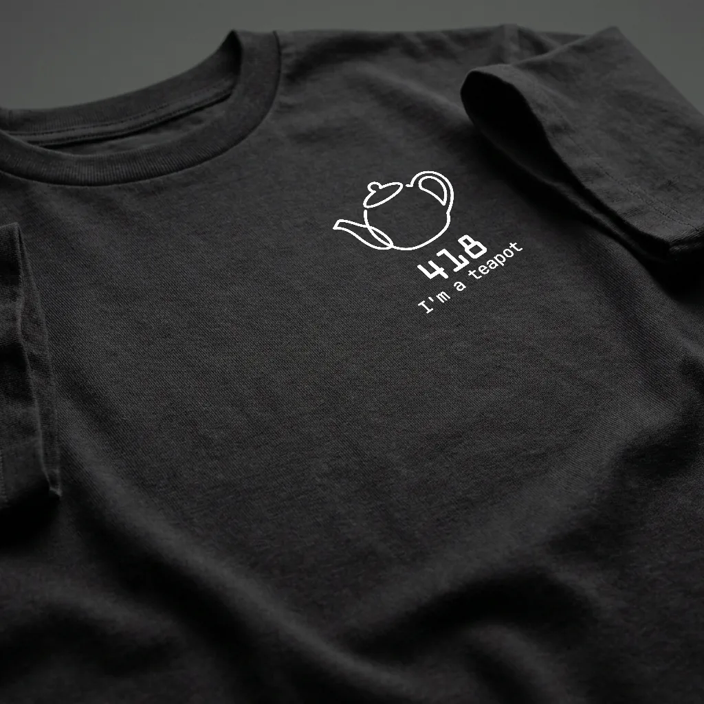 418 I'm a teapot, Black — view 4