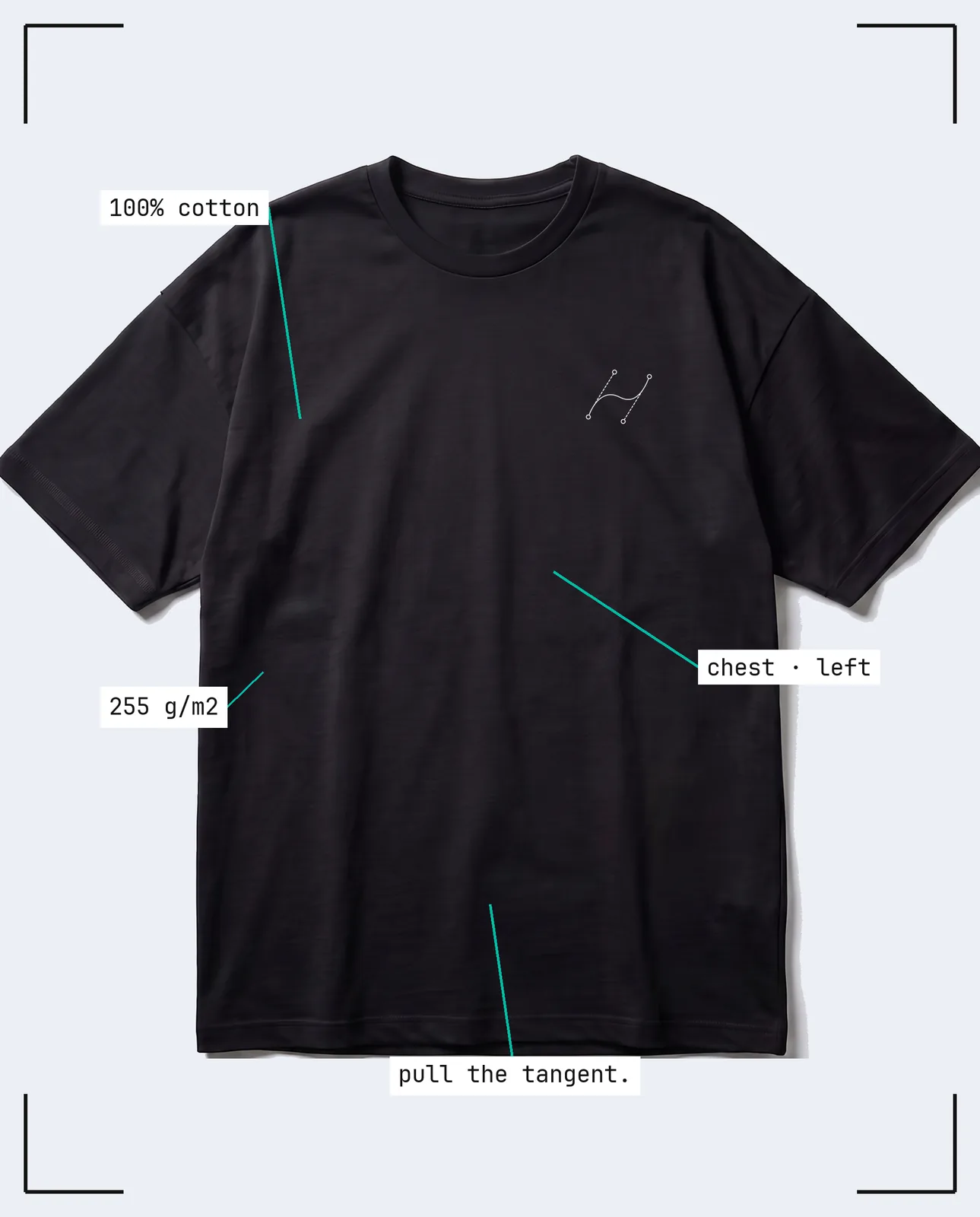 Bezier — Oversize Edition, Black — view 3