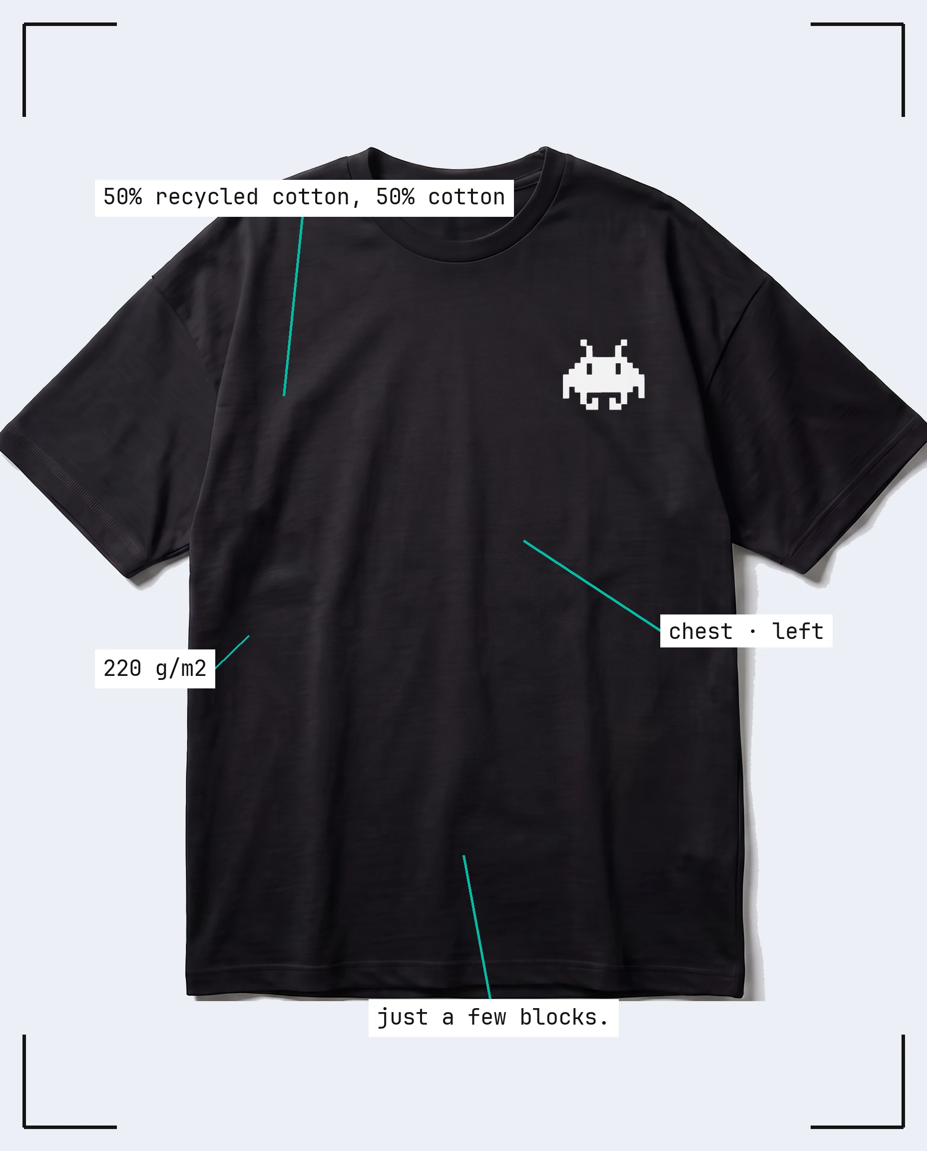 Invader — Oversize Edition, Black — view 3