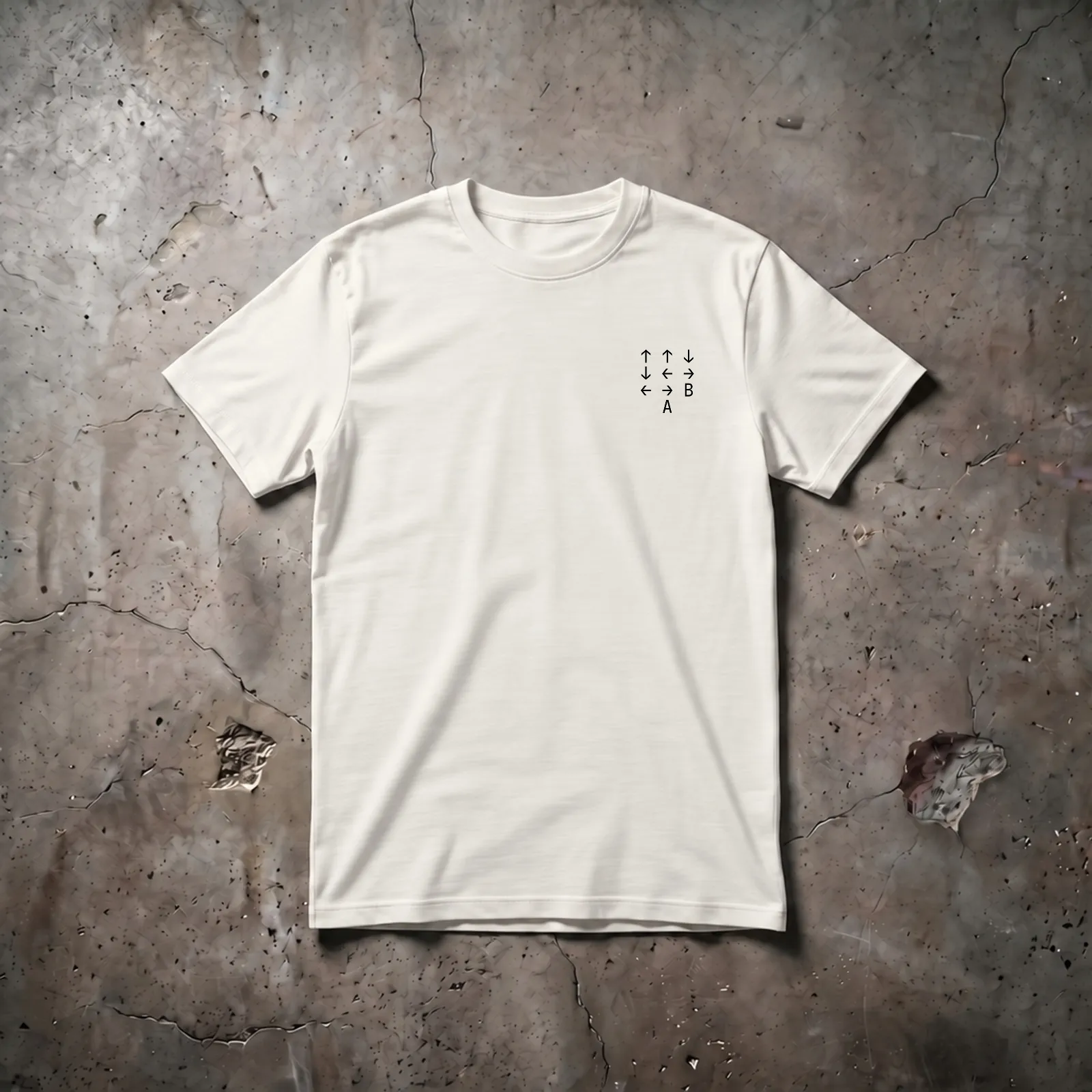 Konami code, Faded Bone — view 3
