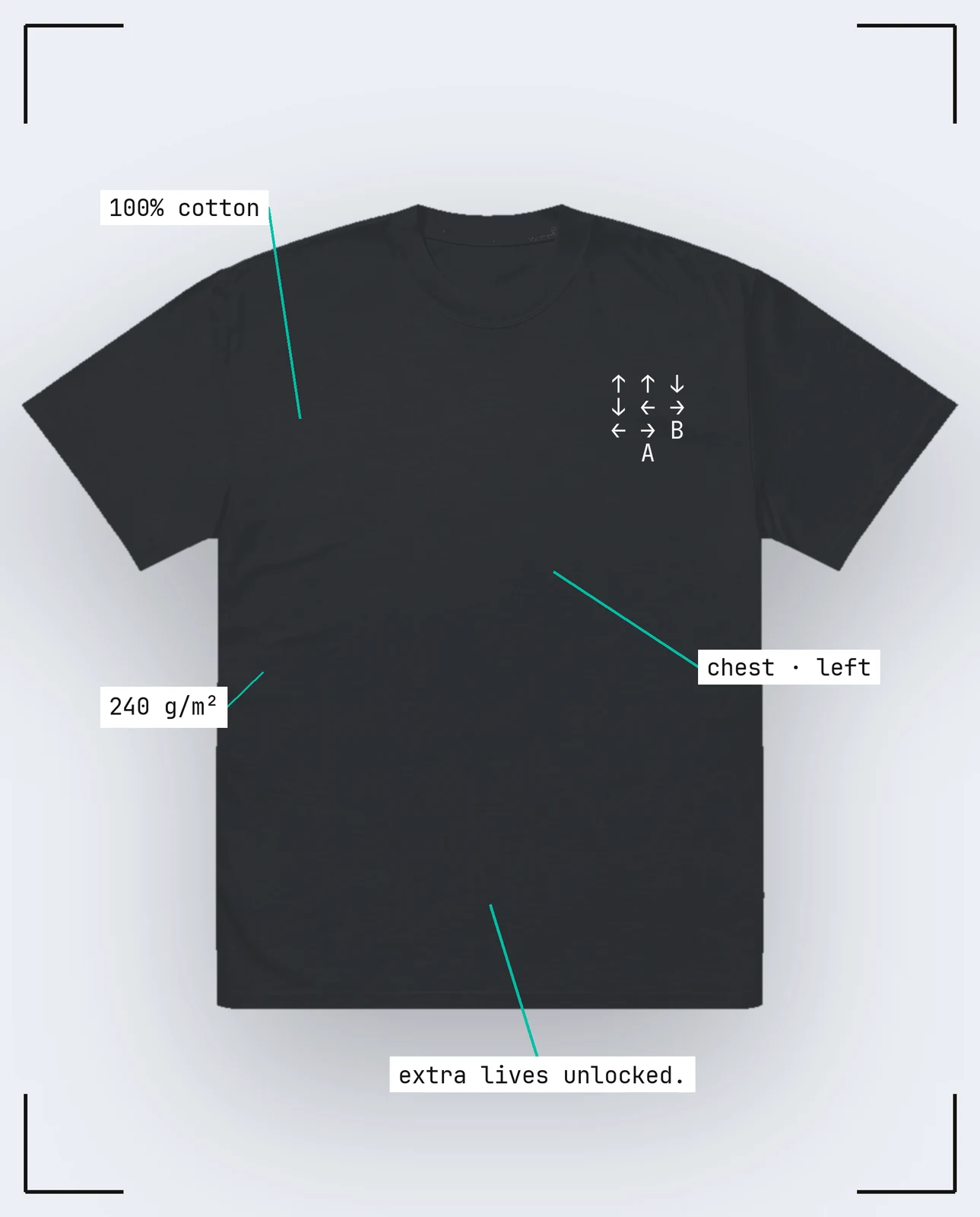 Konami code, Faded Bone — view 4