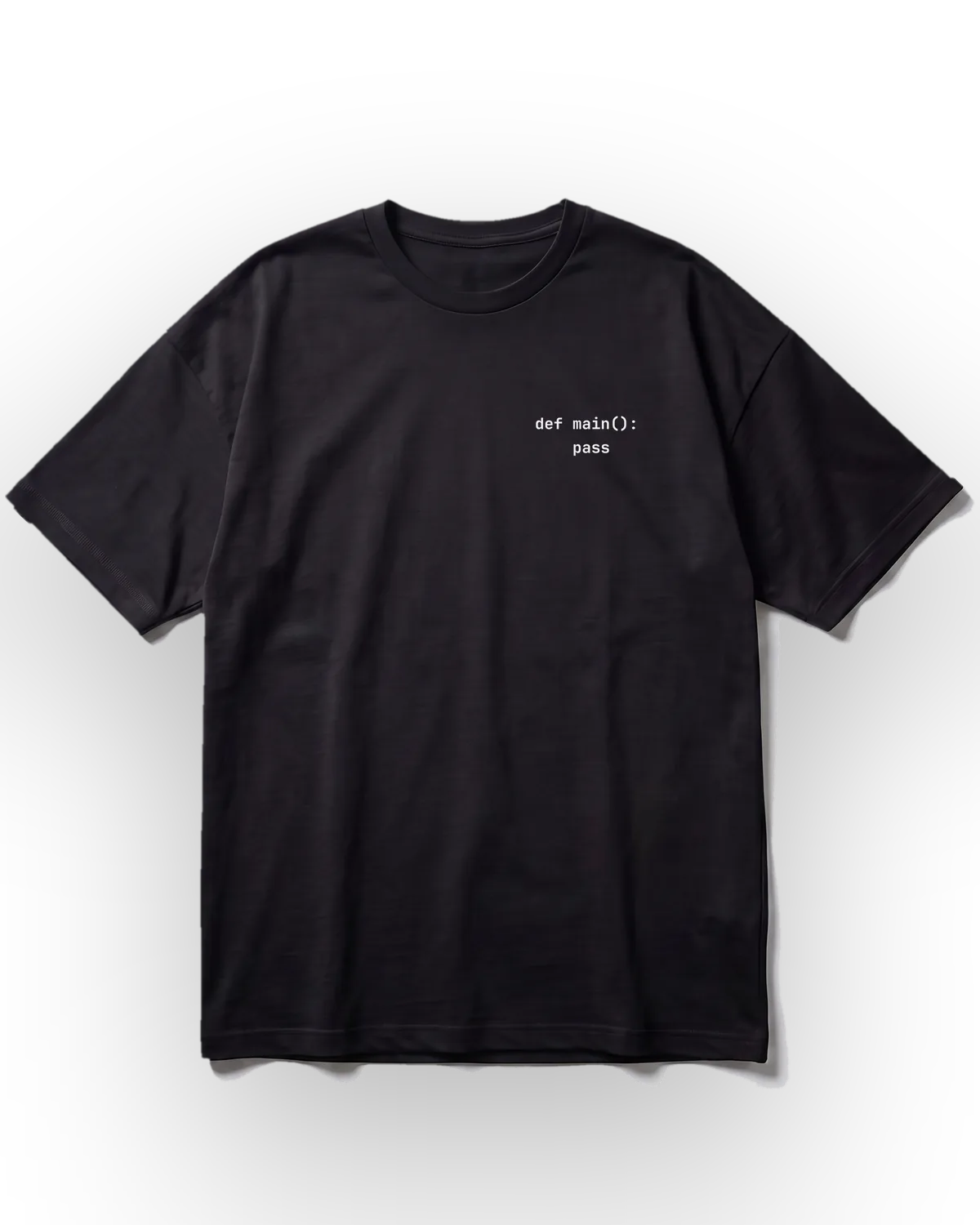 The code block — Oversize Edition, Black — view 4