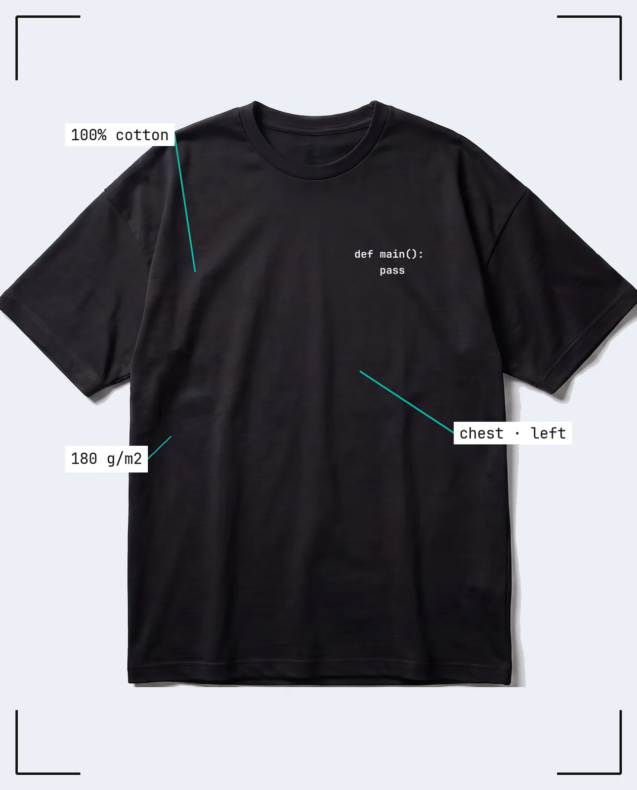 The code block — Regular, Black — view 3