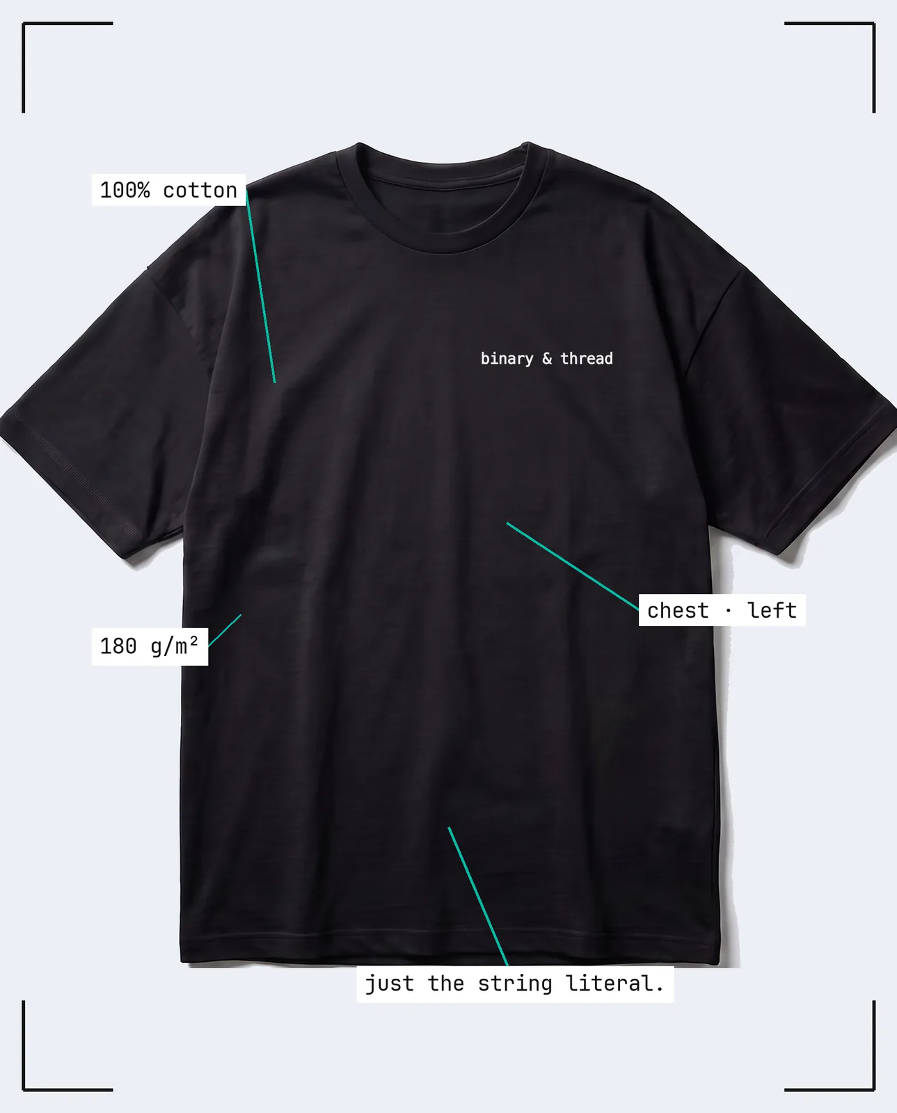 The wordmark, Regular, Black — view 5