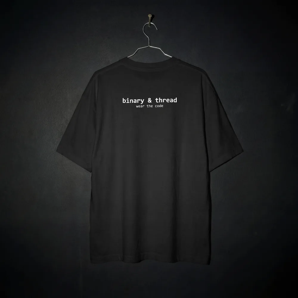 Wear the code — Binary & Thread piece