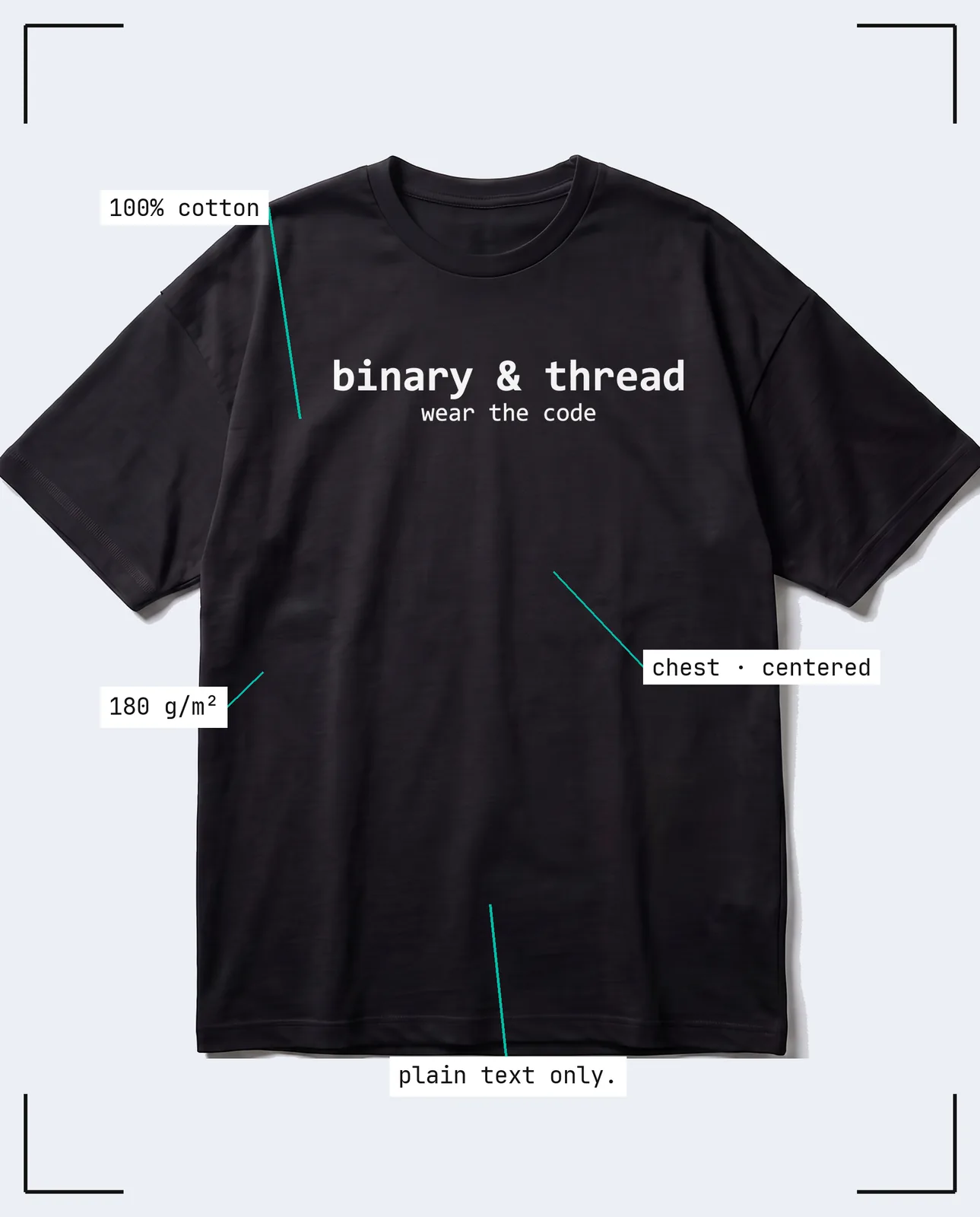 Wear the code, Regular, Black — view 5